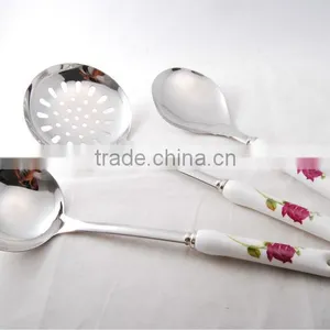 Junzhan Hot Sell Stainless Steel Kitchenware Utensils Set thumbnail-2