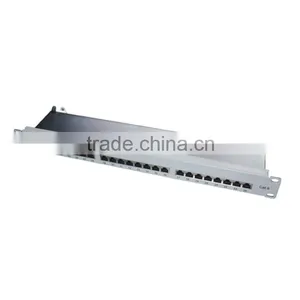 Good Price 19 Inches FTP Cat6 24 Port Patch Panel thumbnail-1