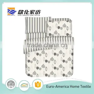 Wholesale 100% Cotton Plain White Bed Sheet Comforter Set thumbnail-6