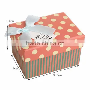 Custom Art Paper Gift Bow Tie Packing Box thumbnail-1