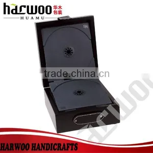 Fancy Leather CD Box With Plastic Tray thumbnail-1