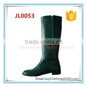 Women's Rubber Rainboots Waterproof Zipper up Rainboots thumbnail-1