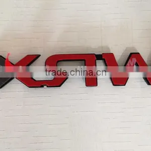 2015 Custom 3d Car Logo Plastic Chrome WRX Badge Emblem thumbnail-6
