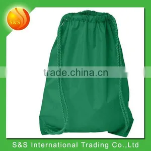 Colorful Lightweight Drawstring Backpack Polyester Practical Drawstring Bag thumbnail-3