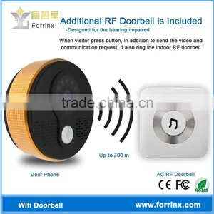 Forrinx Night Vision Novelty Electronic Doorbell Wifi thumbnail-3