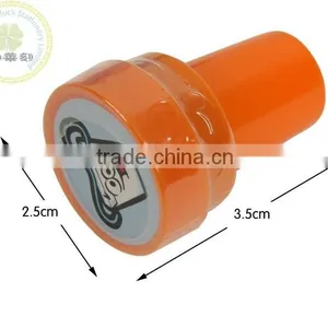 Promotional Round Type Kids Rubber Self Inking Stamp/Promotional Non Toxic Toy Stampers thumbnail-1