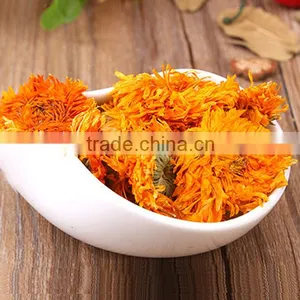Premium Wholesale Chinese Flower Tea Herbal Medicines for Sleep and Anti-inflammatory Golden Marigold Dried Jin Zhan Hua Flower thumbnail-4