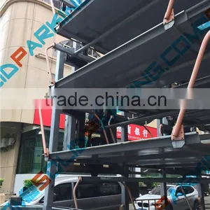 Perfect Parking Solution PLC Controll Vertical Rotary Hyrailic Smart Car Parking Lift thumbnail-1