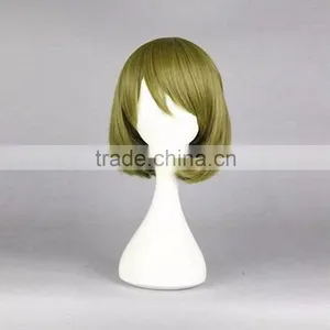 Fashion Style Wig Hair Love Live! Koizumi Hanayo Cosplay Wig Light Green Color Anime Hair High Temperature Wire Wig+Hairnets thumbnail-2