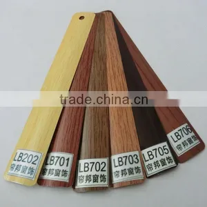25mm Wood Grain Aluminum Slat for Venetian Blind thumbnail-1