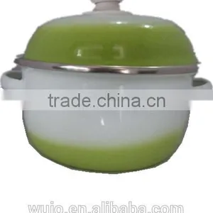Color Enameled Casserole thumbnail-3