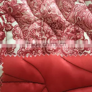 Quilting Fabric, Taffeta Printed Quilting Embroidered Fabric,printed Quilted Jacket Fabric thumbnail-2