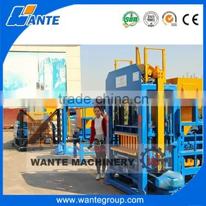 WANTE BRAND QT6-15hydraulic and Fully Automatic Paver Block Making Machine Type thumbnail-1
