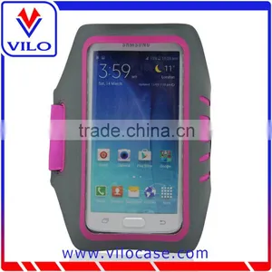 New Design Ultra Slim Breathable Lycra Smart Phone Armband With Transparent Screen thumbnail-1