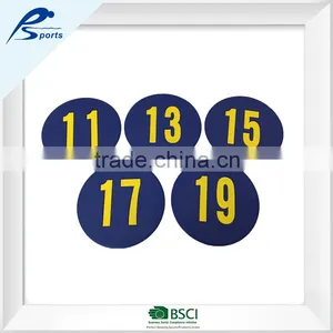 10PC Per Set 9" Educational Toy Pvc Numbers Mat thumbnail-2