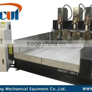 Fastcut-1325-4 Cnc Router 4 Axis Wood/stone Engraving Machine thumbnail-1