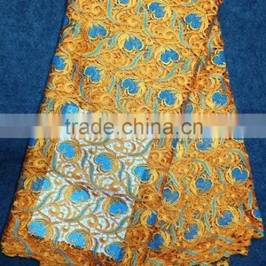 Colorful Fancy Lace Wedding Dress Lace With High Quality thumbnail-2