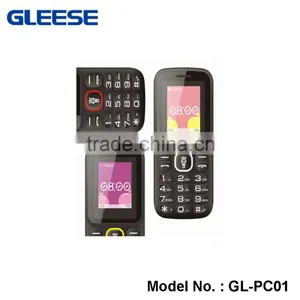 2016 Gleese Best Price, Big Sound, 1.77 Inch Mini Old People Cell Mobile Phone With GPRS & Bluetooth Function thumbnail-4
