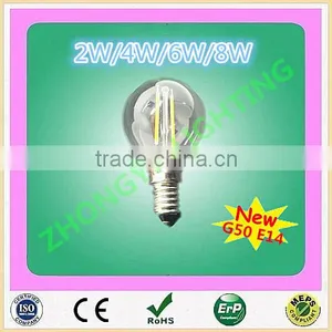NEW High Quality UL Globe Shape G50/G16.5 LED Filament Bulb With 1W 2W 4W 5W thumbnail-2