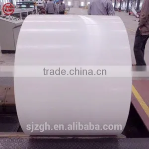 White Color Prepainted Galvanized Steel Coils thumbnail-1
