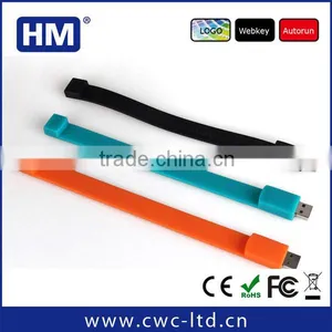 Promotion Gift Bulk Cheap 1gb Custom Usb Bracelet1gb/2gb/4gb/8gb/16gb/32gb/64gb thumbnail-1
