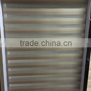 100% Polyester New Desigh Ready Made Zebra Blinds thumbnail-2