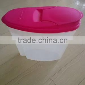 PP Plastic Kitchen Plastic Container Box Clear Plastic Storage Box With Lid thumbnail-3