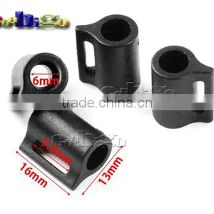 3/8"Plastic Cup Shaped Slider Sliding Cord Lock Stopper For Backpack Straps #FLS116 thumbnail-1