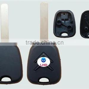 Hot Sale Citroen c3 Transponder Key Without Groove Blade Key Blank Shell thumbnail-1