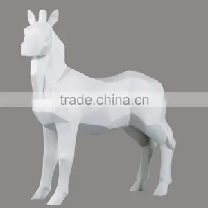 Black Polyresin Zebra Animal Crafts Figurines thumbnail-2