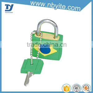 Luggage Bag Security Lock With Pcv Cover Lock Pick Set thumbnail-1