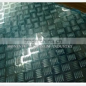 High Quality 5052 5754 5083 H32 H34 H36 Aluminum Checker Plate for Check thumbnail-6