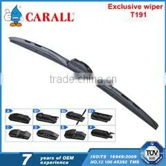 Smooth Quiet Flex Auto Accessories Hybrid Japanese Car J-Hook Side Pin 5*17mm Arm Windshield 400mm Stealth Wiper Blade thumbnail-6