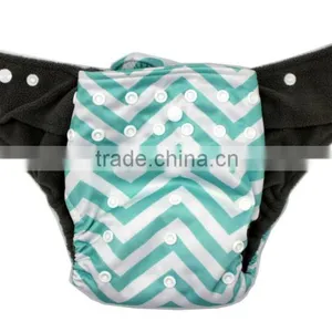 New Products Happy Flute Washable Aio Cloth Diaper Waterproof Printed Feature Wholesale From China thumbnail-2