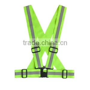 Factory Sales Promotional Logo Printed High Visibility Safety Reflective Vest thumbnail-3