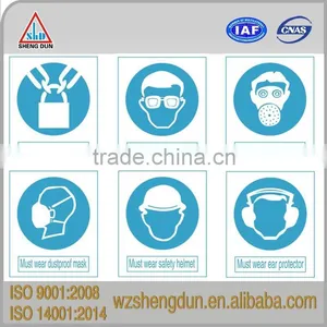 Aluminum Mandatory Sign - Must Wear Ear Protector Signs for Work Safety , thumbnail-2