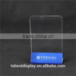3 Sided Clear Acrylic Menu Holder,acrylic Menu Stand,acrylic a5 Menu Stand Factory Price thumbnail-2