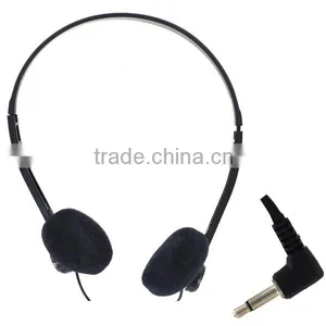 2.5mm or 3.5mm Disposable Mono Headphone thumbnail-1