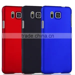 Frosted Matte Skin Hard Plastic Case Fo Samsung Galaxy Alpha G8508S thumbnail-1