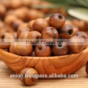 Olive Wood Round Beads 15mm thumbnail-6