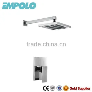 Square Solid Brass Hot and Cold Concealed Shower Mixer 35 4703 thumbnail-1