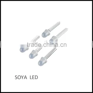 Integrated WS2811/ P9823 5mm RGB Pixel DIP LED thumbnail-2