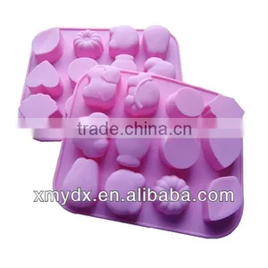 Silicone Fondant Mold, Cute Shape Silicone Cake Mold, Baking Mold, Biscuit Mold, Bread Mold thumbnail-1