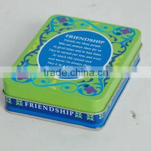 Custom Gift Card Tin Box/post Card Tin Box thumbnail-4