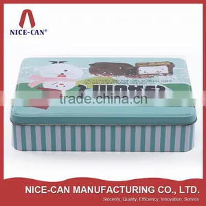 Custom-Made Square Shape Small Tins With Lids for Candy Cookie Packaging thumbnail-1