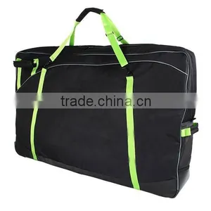 Polyester Bicycle Carry Bag Folding Bike Bag With Wheels With Two Pieces Spare Tire RYB075 thumbnail-4
