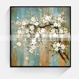 Wall Art 3d Flower Canvas Oil Painting thumbnail-2