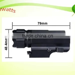 Ultra Bright Mini EDC Flashlight Waterproof Torch Lamp With Smooth Aluminum Reflector thumbnail-3