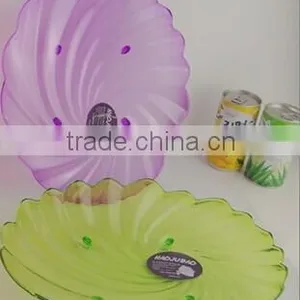 Hot-sale Transparent Acrylic Plastic Round Plate thumbnail-2
