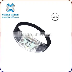2016 Hot Selling LED Lighted Bracelet For Event,sound Activated Led Bracelet thumbnail-6
